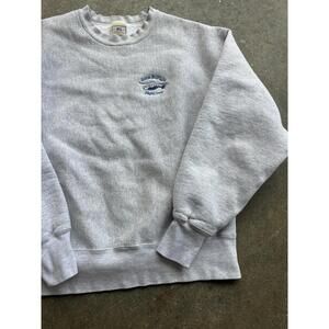 90s Lee Crewneck Sweatshirt Boston MedFlight Crew Rare Utility Outdoor Grunge